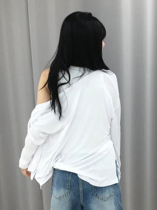 Toby Flowy Loose V-Neck Cardigan