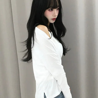 Toby Flowy Loose V-Neck Cardigan