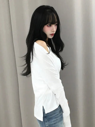 Toby Flowy Loose V-Neck Cardigan
