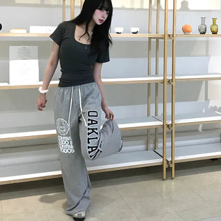Mizo Lettering Long Pants