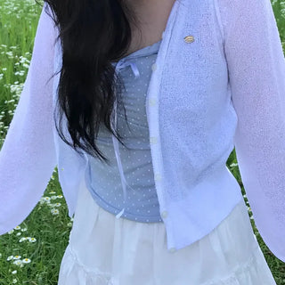 Pina Pastel Boucle Summer Cardigan