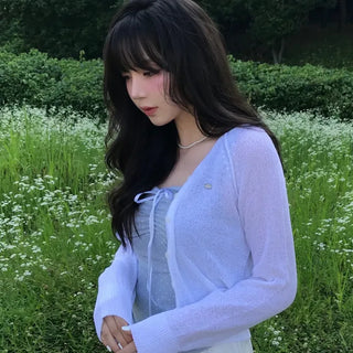 Pina Pastel Boucle Summer Cardigan