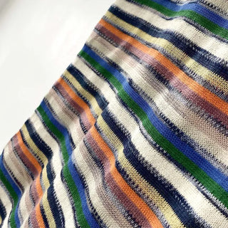 Ar Multi Stripe Halter Sleeveless