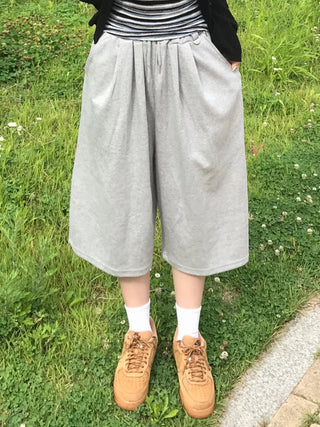 Bori Pintuck Bermuda Training Pants