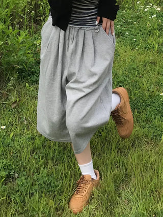 Bori Pintuck Bermuda Training Pants