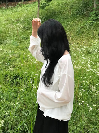 Pure Cotton Plain Long Sleeve Cardigan