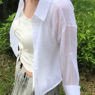 Pure Plain Linen Shirt