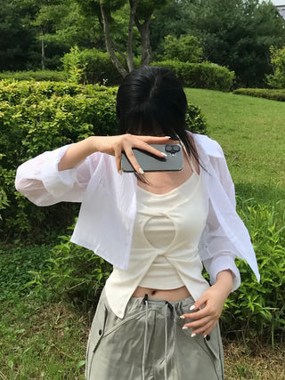 Pure Plain Linen Shirt