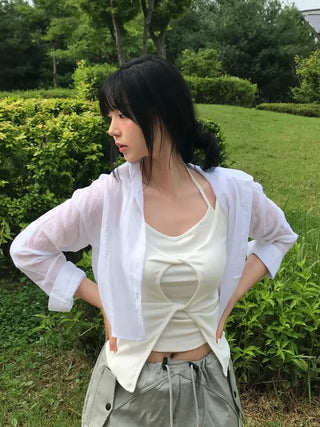 Pure Plain Linen Shirt