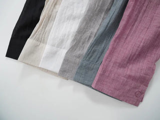 Pure Plain Linen Shirt