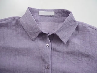 Pure Plain Linen Shirt