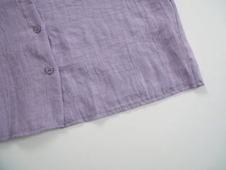 Pure Plain Linen Shirt