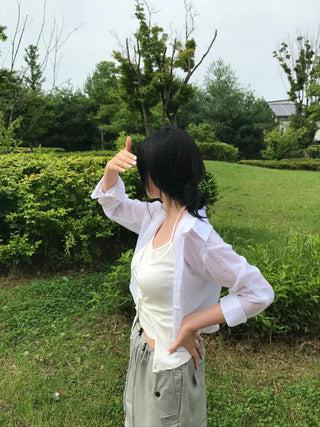 Pure Plain Linen Shirt