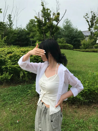 Pure Plain Linen Shirt