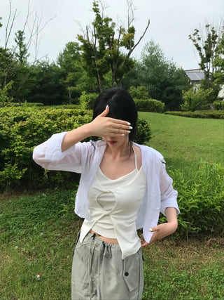 Pure Plain Linen Shirt