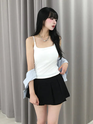 Minimal Geek Chic Pintuck Skirt