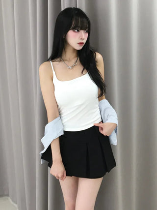 Minimal Geek Chic Pintuck Skirt