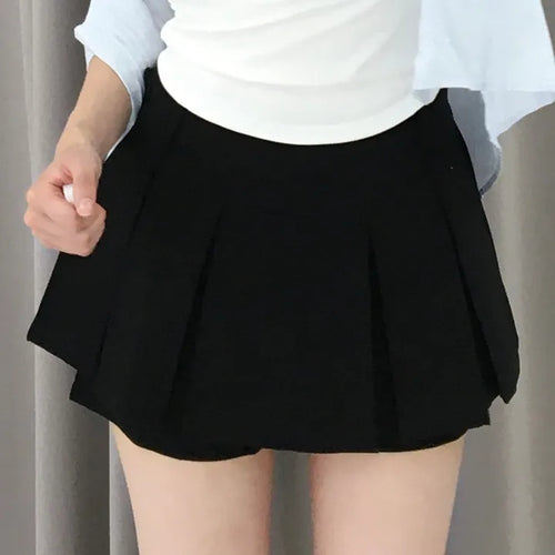 Minimal Geek Chic Pintuck Skirt