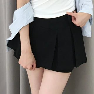 Minimal Geek Chic Pintuck Skirt