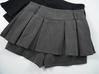 Minimal Geek Chic Pintuck Skirt