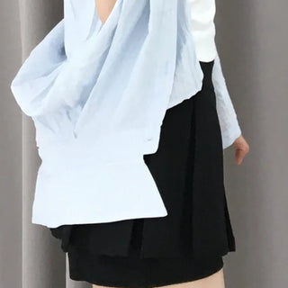 Minimal Geek Chic Pintuck Skirt