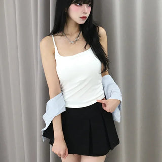 Minimal Geek Chic Pintuck Skirt