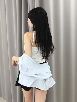 Minimal Geek Chic Pintuck Skirt