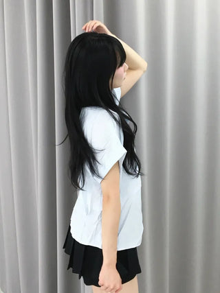 Casual Oversized Striped Short Sleeve Shirt
