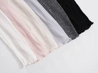 Basic Summer V-Neck Long Sleeve Cardigan