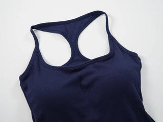 New Basic Sleeveless Square Neck Slim Fit