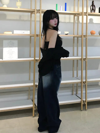 Moku Bokashi See-through Cardigan