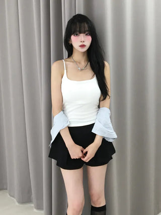 Basic Soft Summer Sleeveless Top