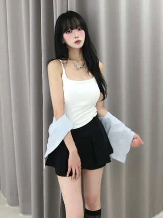 Basic Soft Summer Sleeveless Top