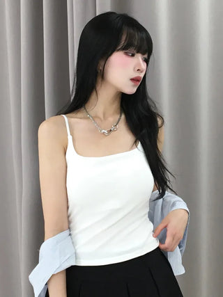 Basic Soft Summer Sleeveless Top