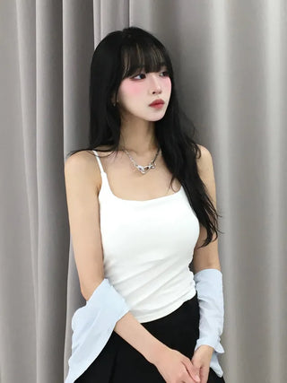 Basic Soft Summer Sleeveless Top
