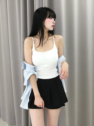 Basic Soft Summer Sleeveless Top