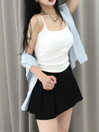 Basic Soft Summer Sleeveless Top