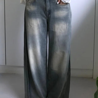 Summer Vintage Washed Wide Pants