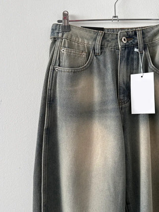 Summer Vintage Washed Wide Pants
