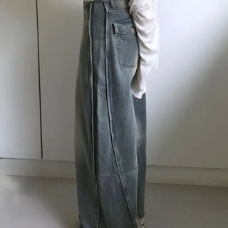 Summer Vintage Washed Wide Pants