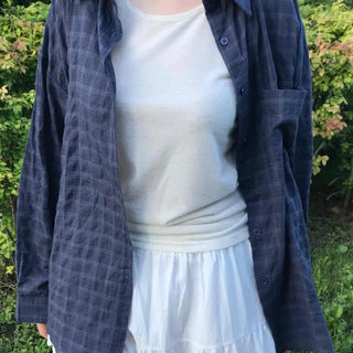 Minimal Fluttering Check Shirt