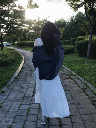 Minimal Fluttering Check Shirt