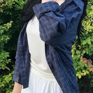 Minimal Fluttering Check Shirt