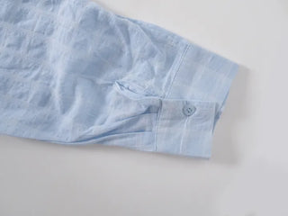 Minimal Fluttering Check Shirt