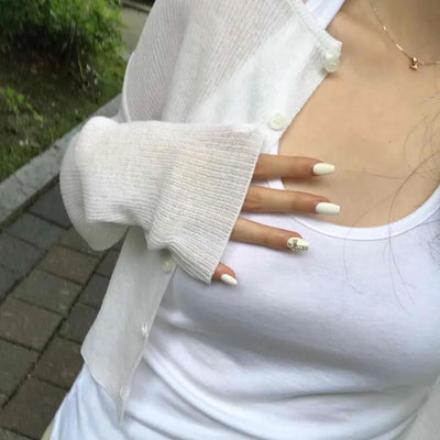 New Basic Linen Summer Cardigan