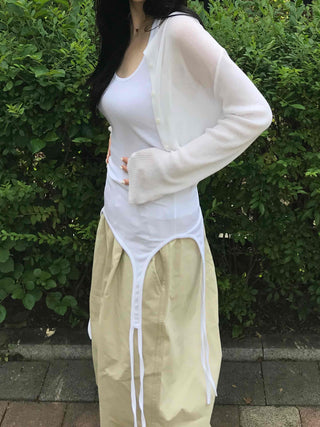 New Basic Linen Summer Cardigan