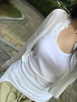 New Basic Linen Summer Cardigan