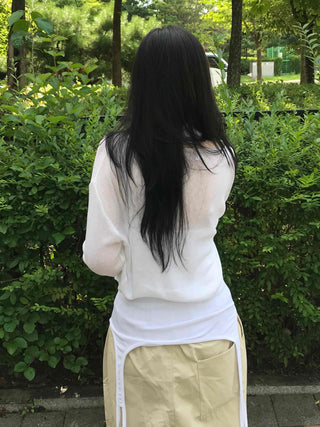 New Basic Linen Summer Cardigan