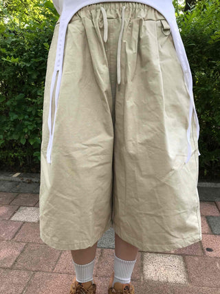 Trendy Cotton Long Bermuda Pants