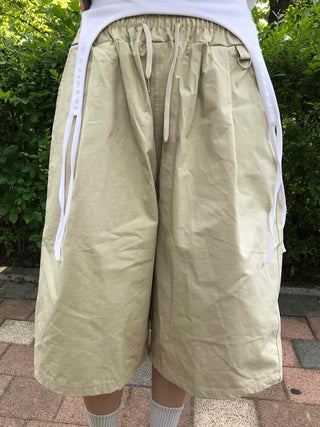 Trendy Cotton Long Bermuda Pants